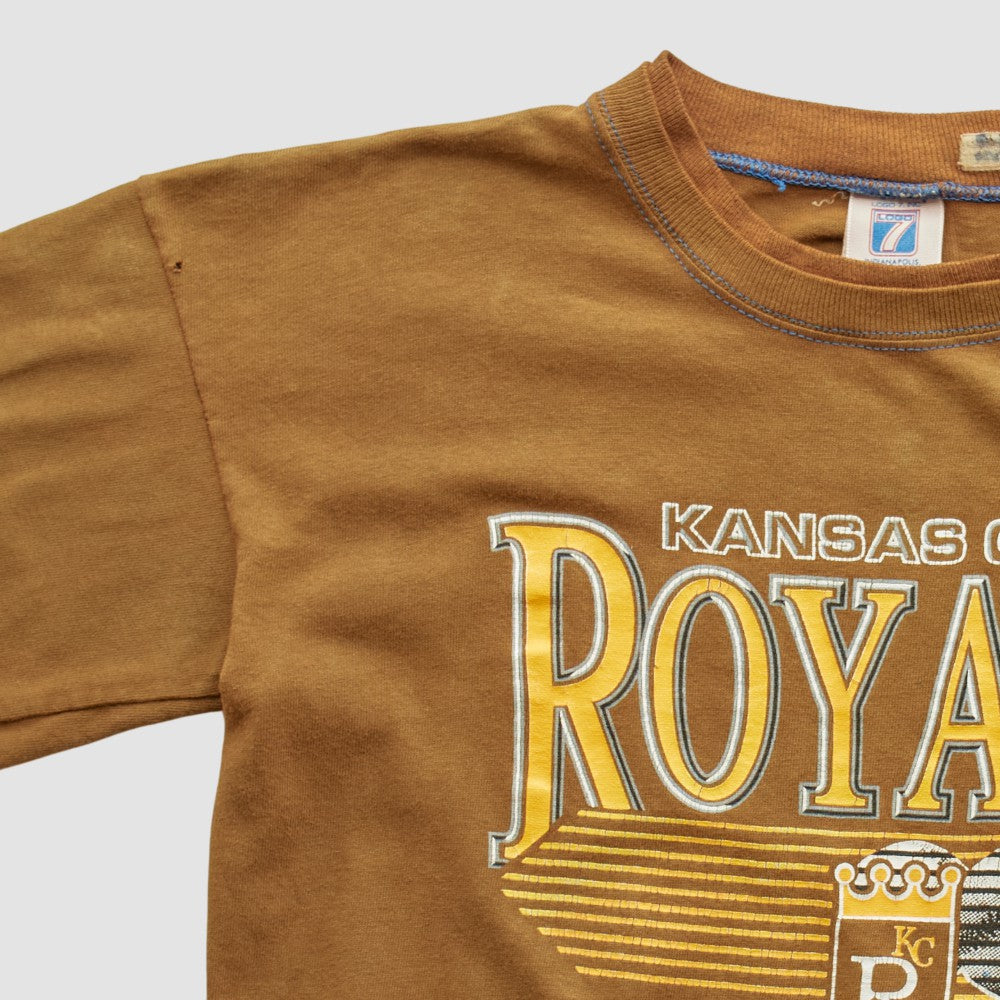 MLB Kansas City Royals Logo 7 90s T-shirt