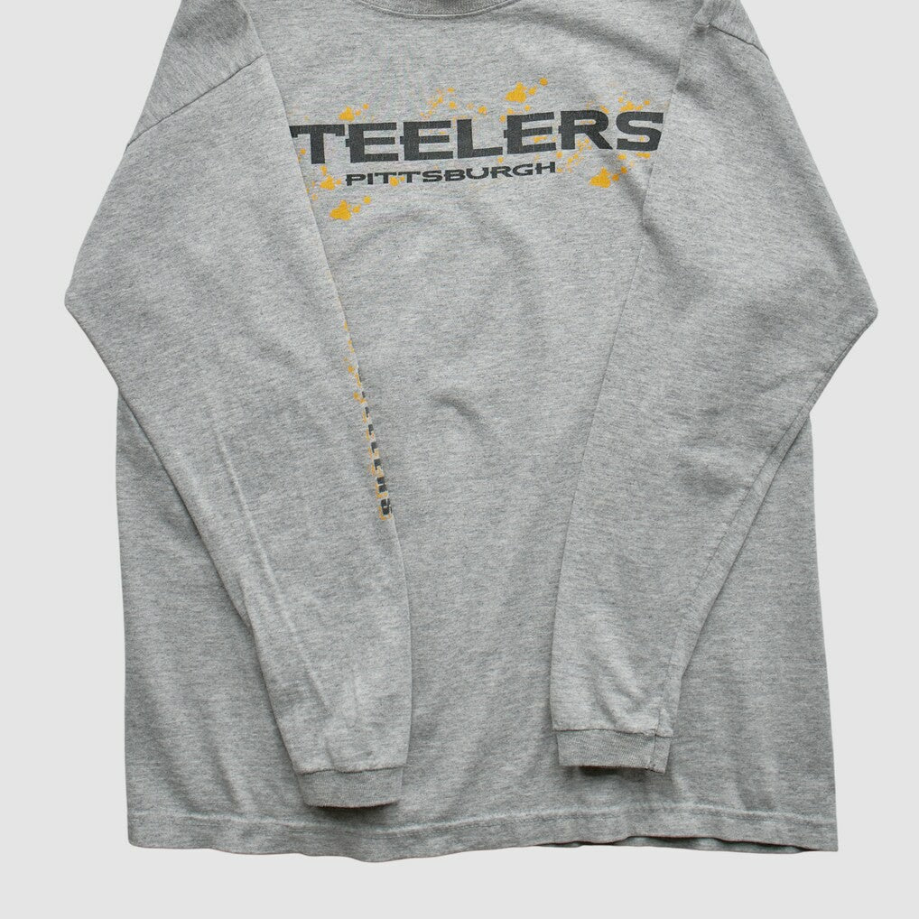 Starter 90s Long Sleeve T-shirt - Pittsburgh Steelers