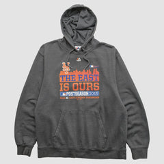 MLB New York Mets Majestic 2015 Hooded Pullover Sweatshirt