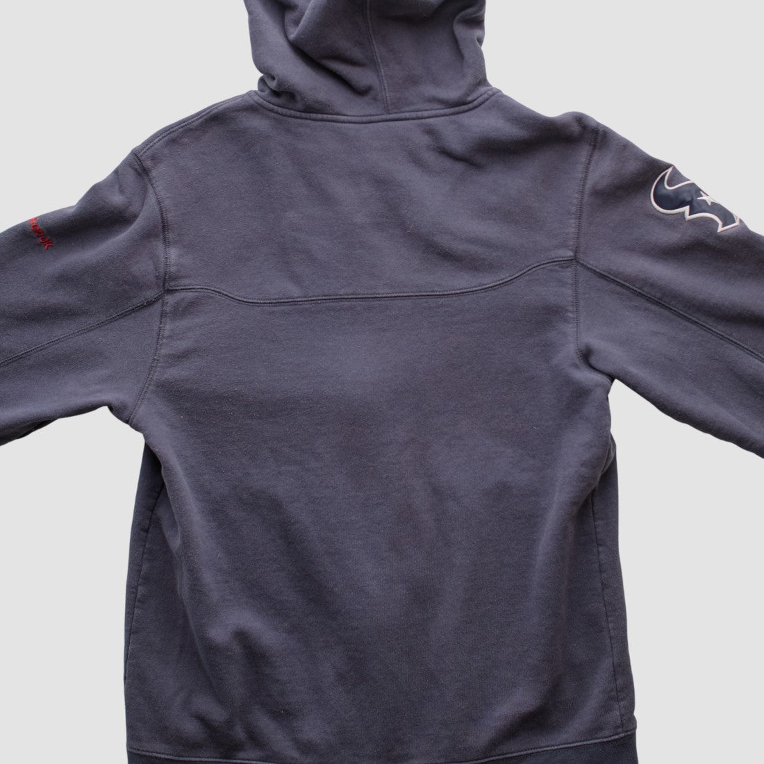 Reebok 2010s Hooded Full Zip Sweatshirt - Houston Texans