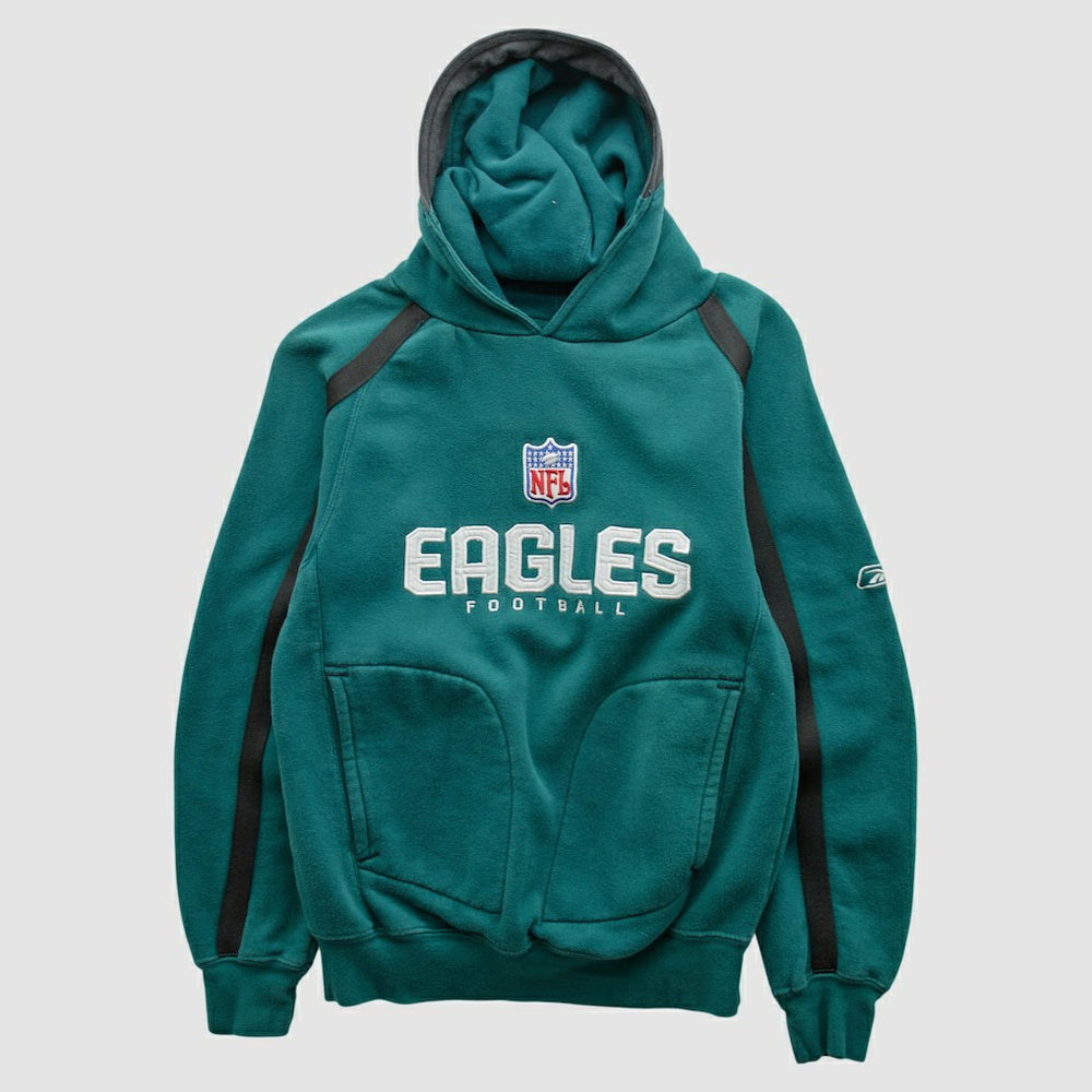 Reebok 2000s Hooded Pullover Sweatshirt - Philadelphia Eagles