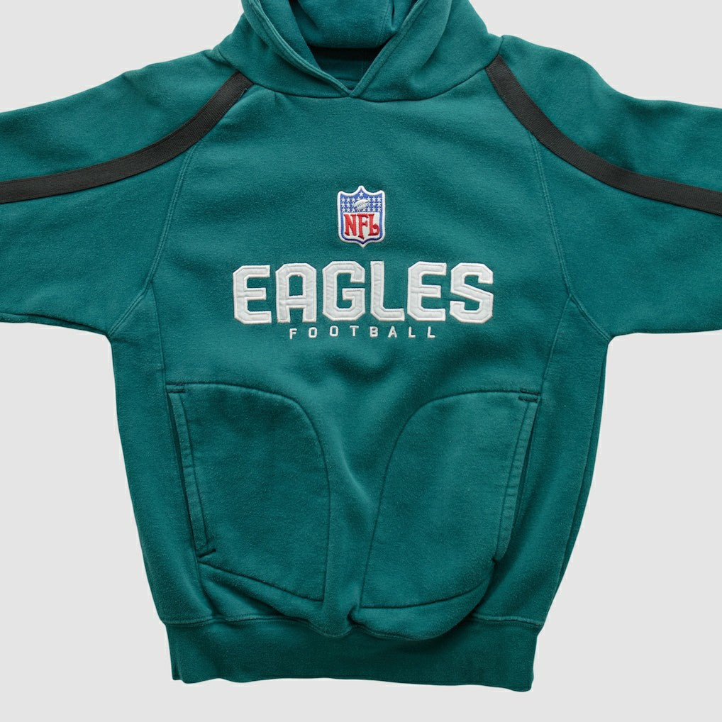 Reebok 2000s Hooded Pullover Sweatshirt - Philadelphia Eagles