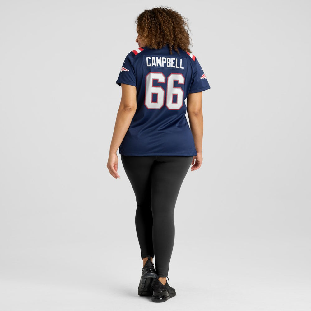 Will Campbell  Women's Team Game Jersey - New England Patriots