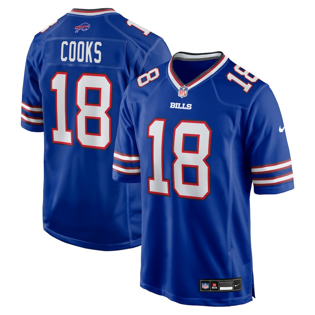 Brandin Cooks  Team Game Jersey - Buffalo Bills