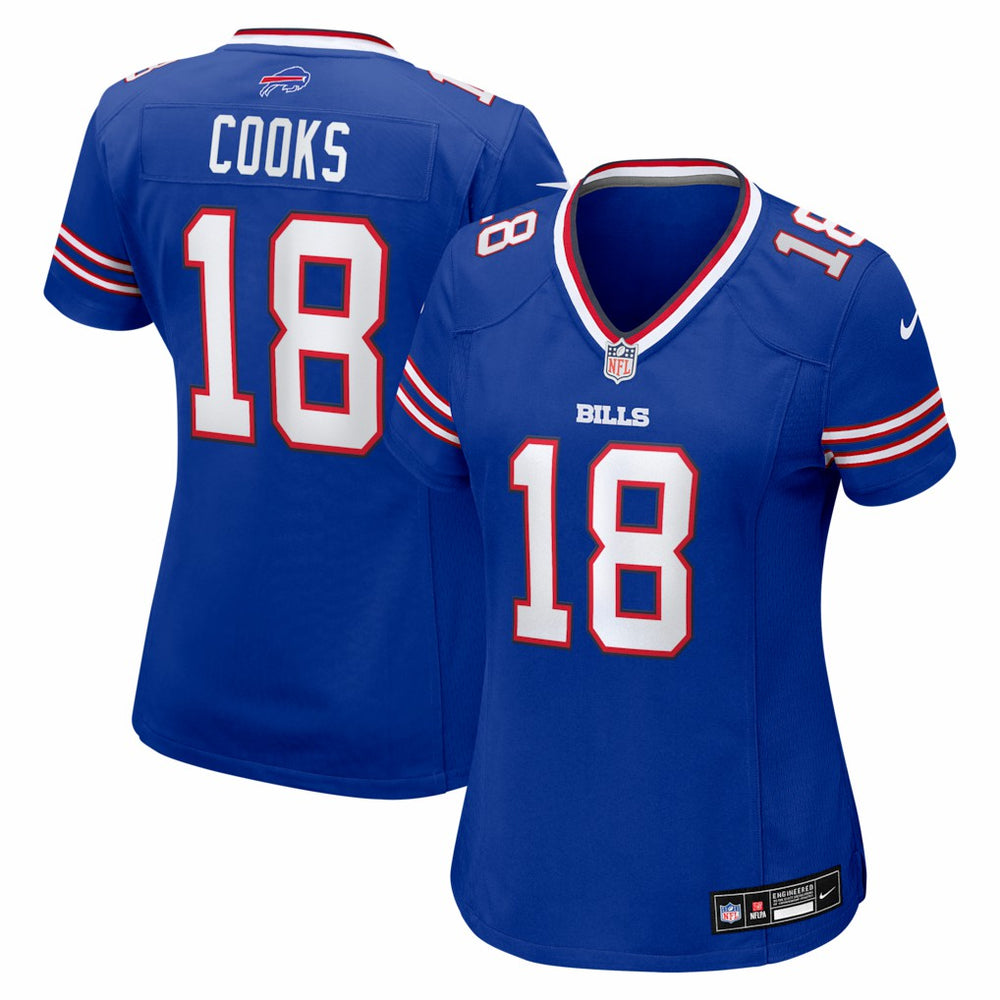 Brandin Cooks  Women's Team Game Jersey - Buffalo Bills