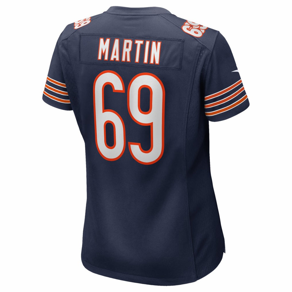 Jeremiah Martin  Women's Team Game Jersey - Chicago Bears