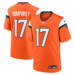 Lil'Jordan Humphrey  Team Game Jersey - Denver Broncos