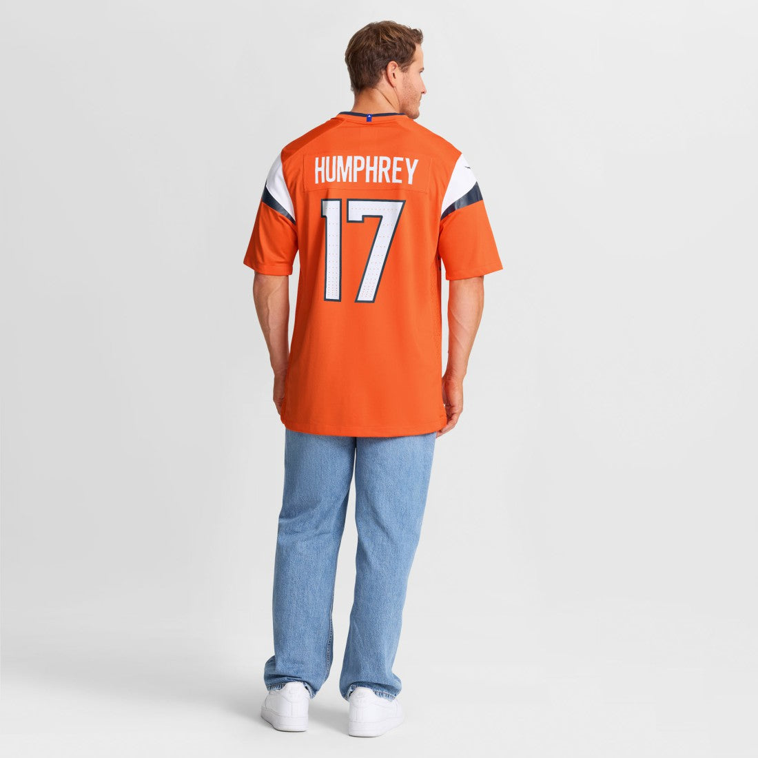Lil'Jordan Humphrey  Team Game Jersey - Denver Broncos