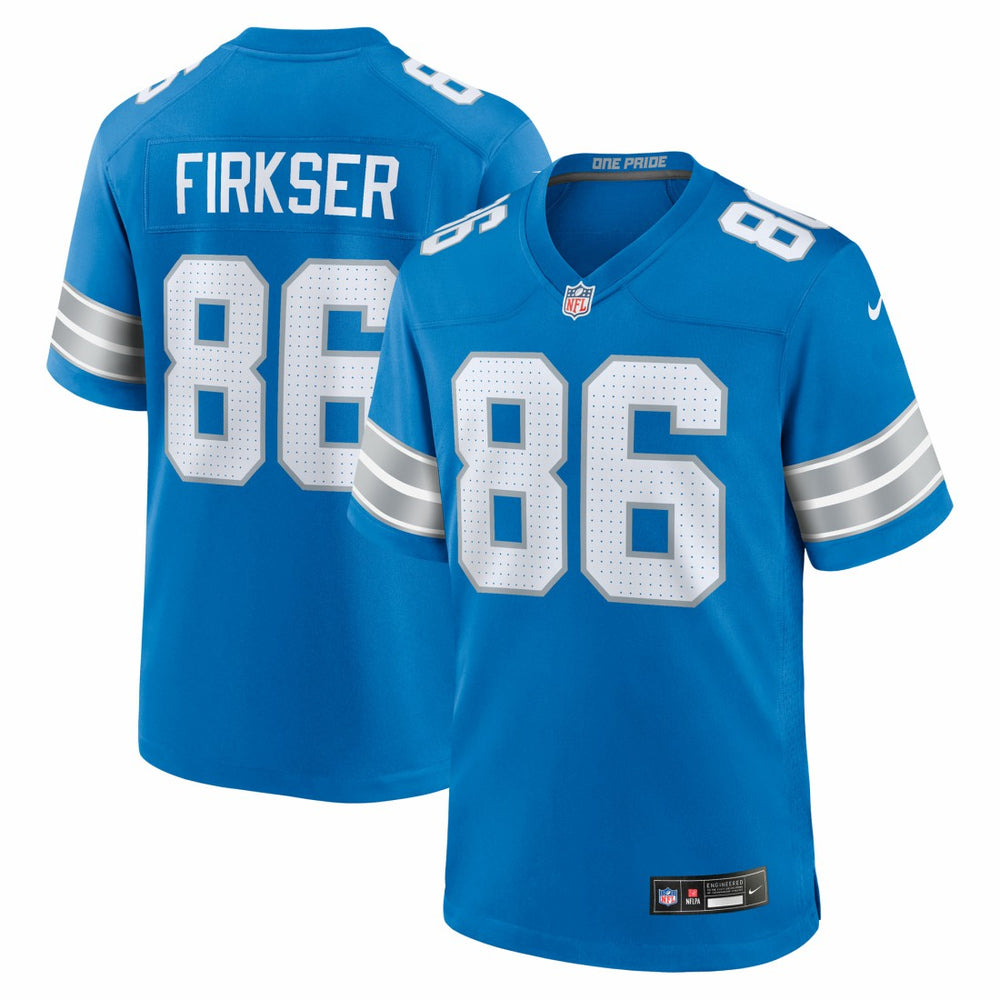 Anthony Firkser  Team Game Jersey - Detroit Lions