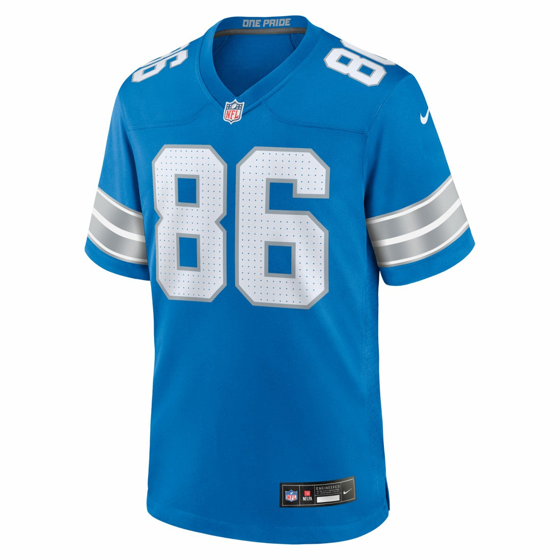 Anthony Firkser  Team Game Jersey - Detroit Lions