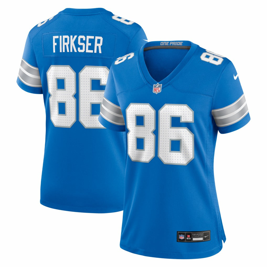 Anthony Firkser  Women's Team Game Jersey - Detroit Lions
