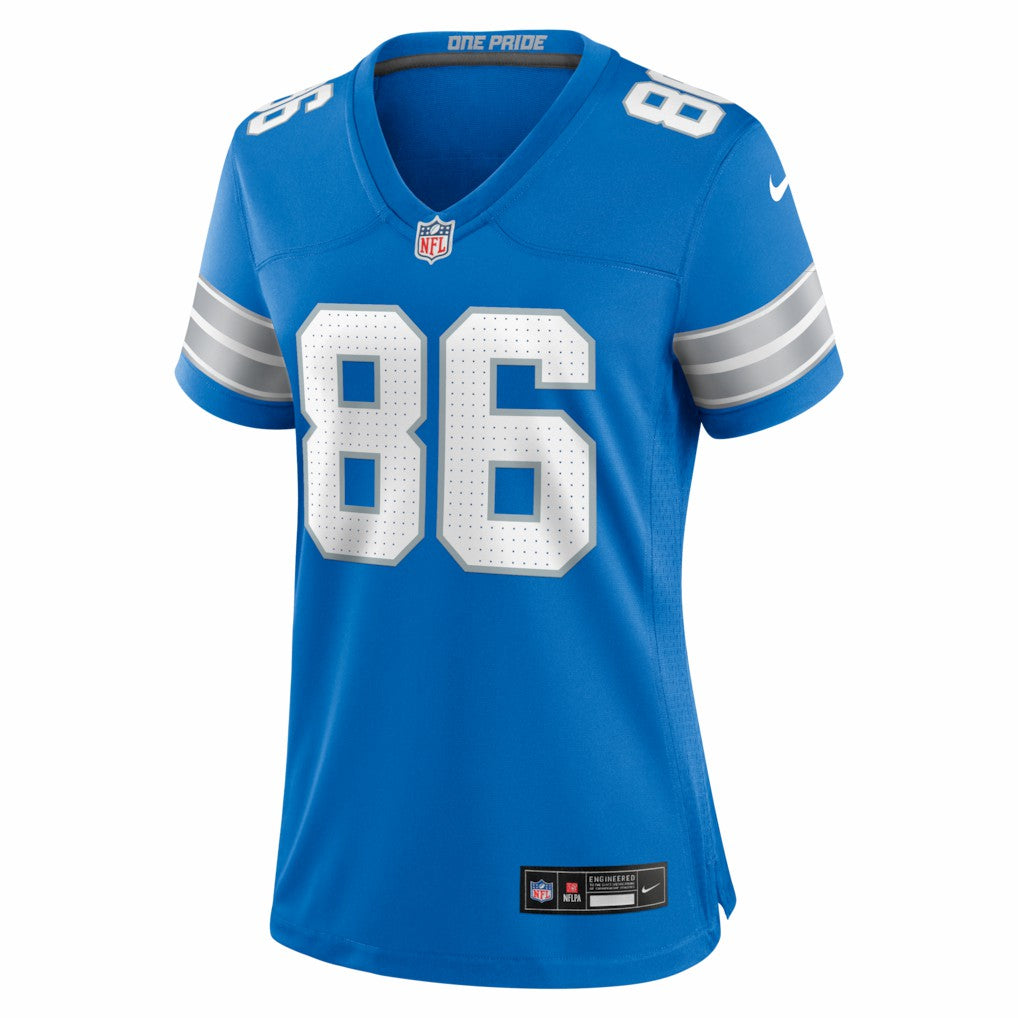 Anthony Firkser  Women's Team Game Jersey - Detroit Lions