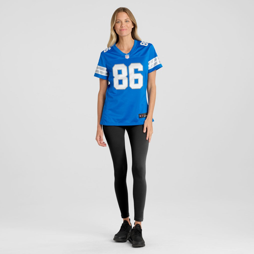 Anthony Firkser  Women's Team Game Jersey - Detroit Lions