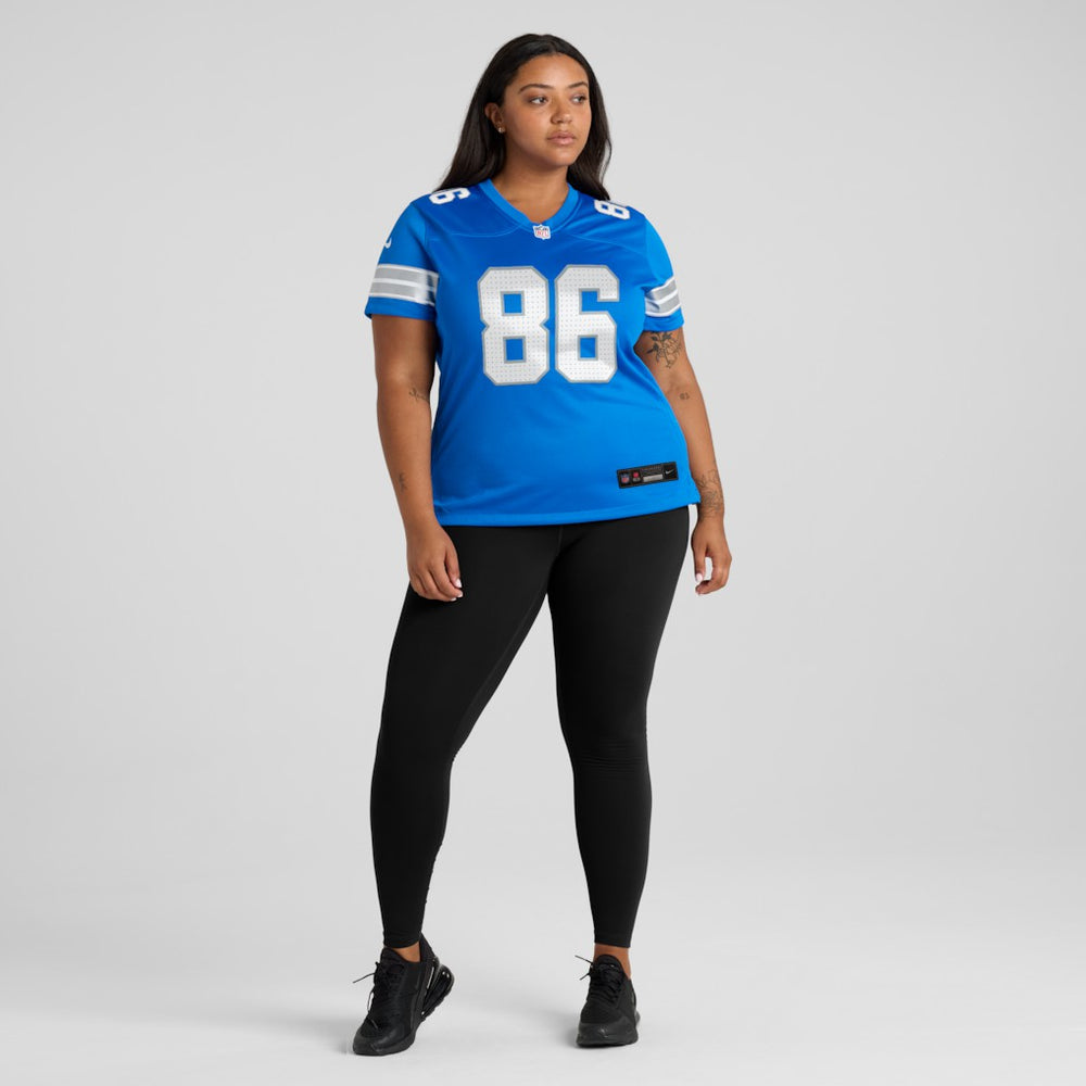 Anthony Firkser  Women's Team Game Jersey - Detroit Lions