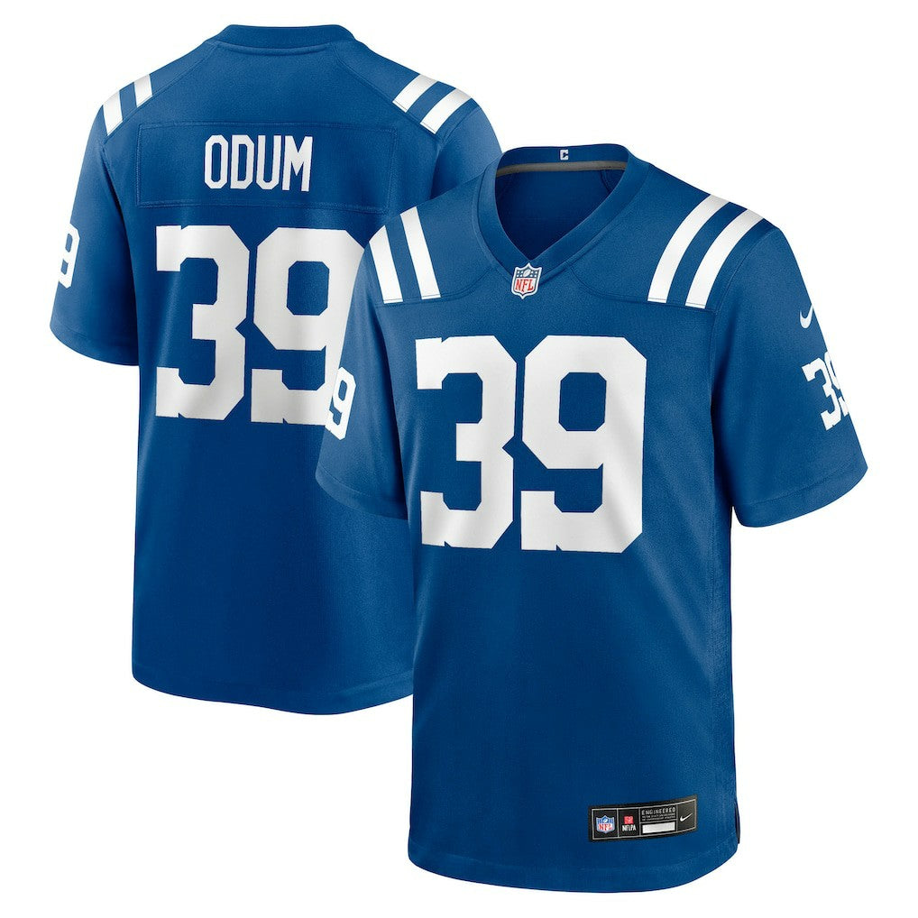 George Odum  Team Game Jersey - Indianapolis Colts