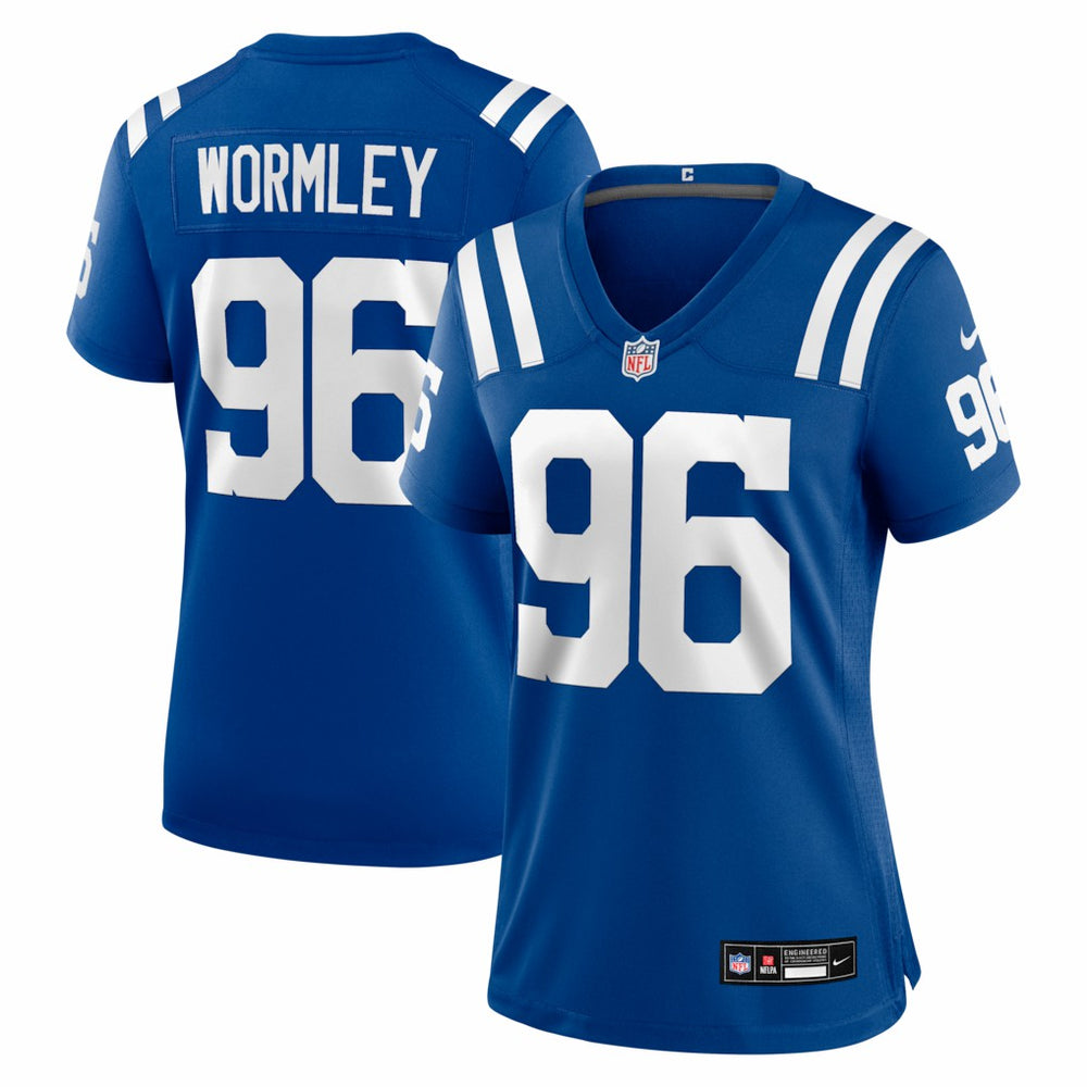 Chris Wormley  Women's Team Game Jersey - Indianapolis Colts