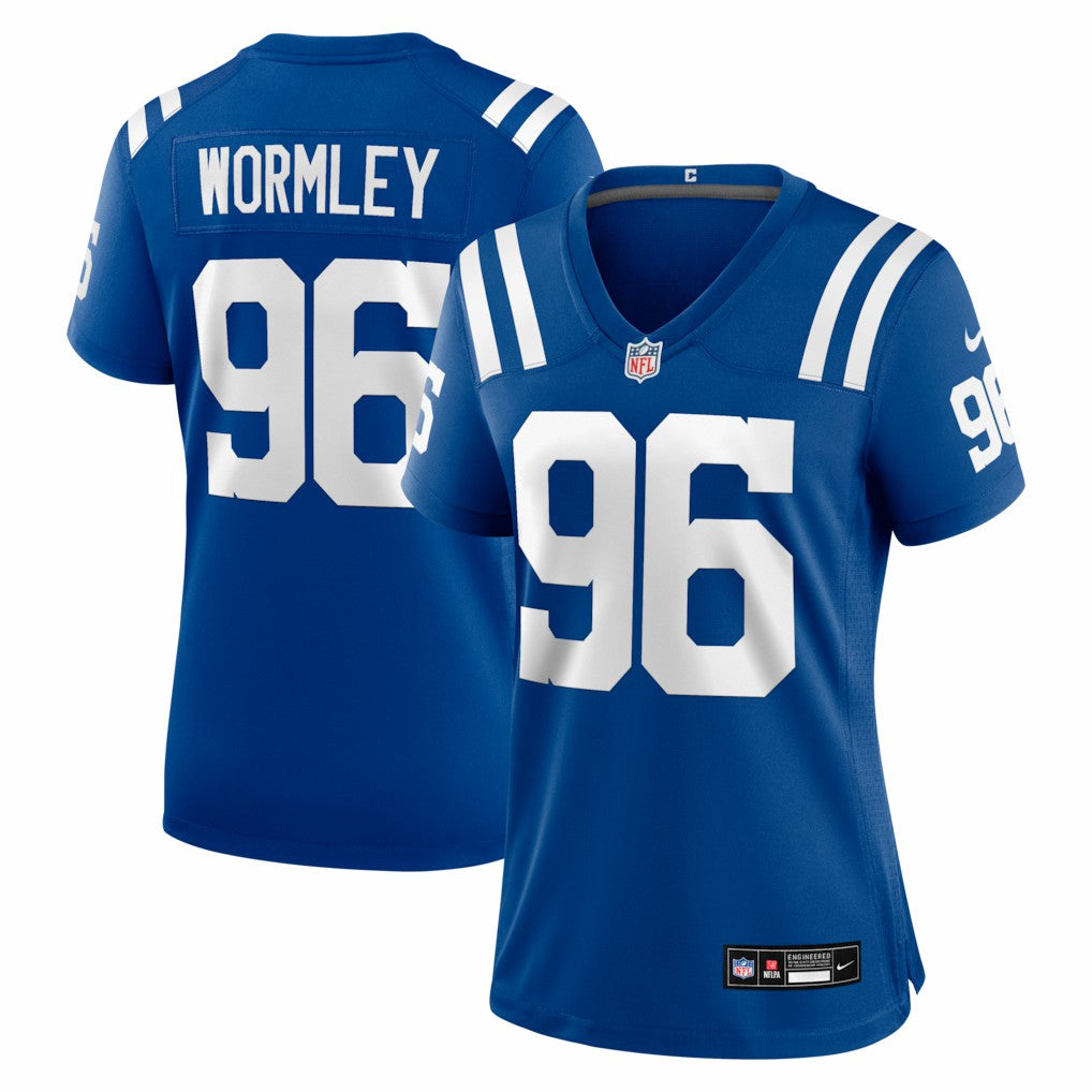 Chris Wormley  Women's Team Game Jersey - Indianapolis Colts