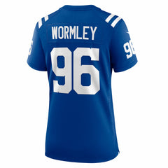 Chris Wormley  Women's Team Game Jersey - Indianapolis Colts