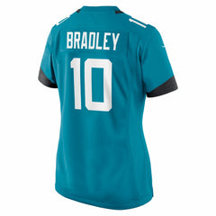 Carter Bradley  Women's Team Game Jersey - Jacksonville Jaguars