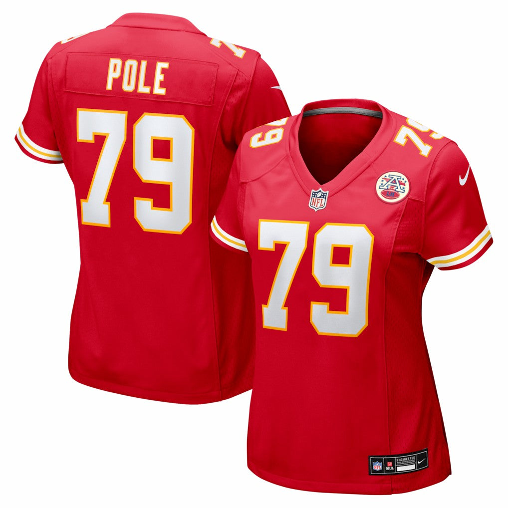 Esa Pole  Women's Team Game Jersey - Kansas City Chiefs