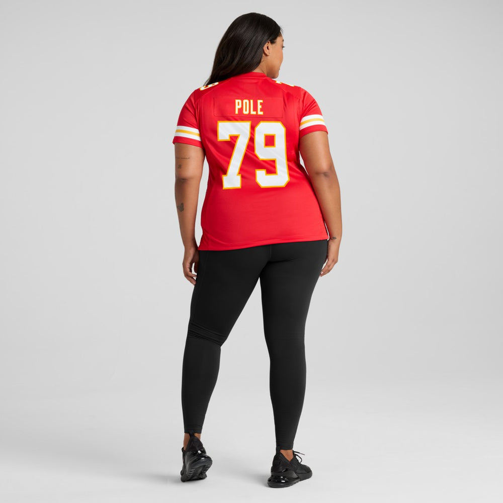 Esa Pole  Women's Team Game Jersey - Kansas City Chiefs