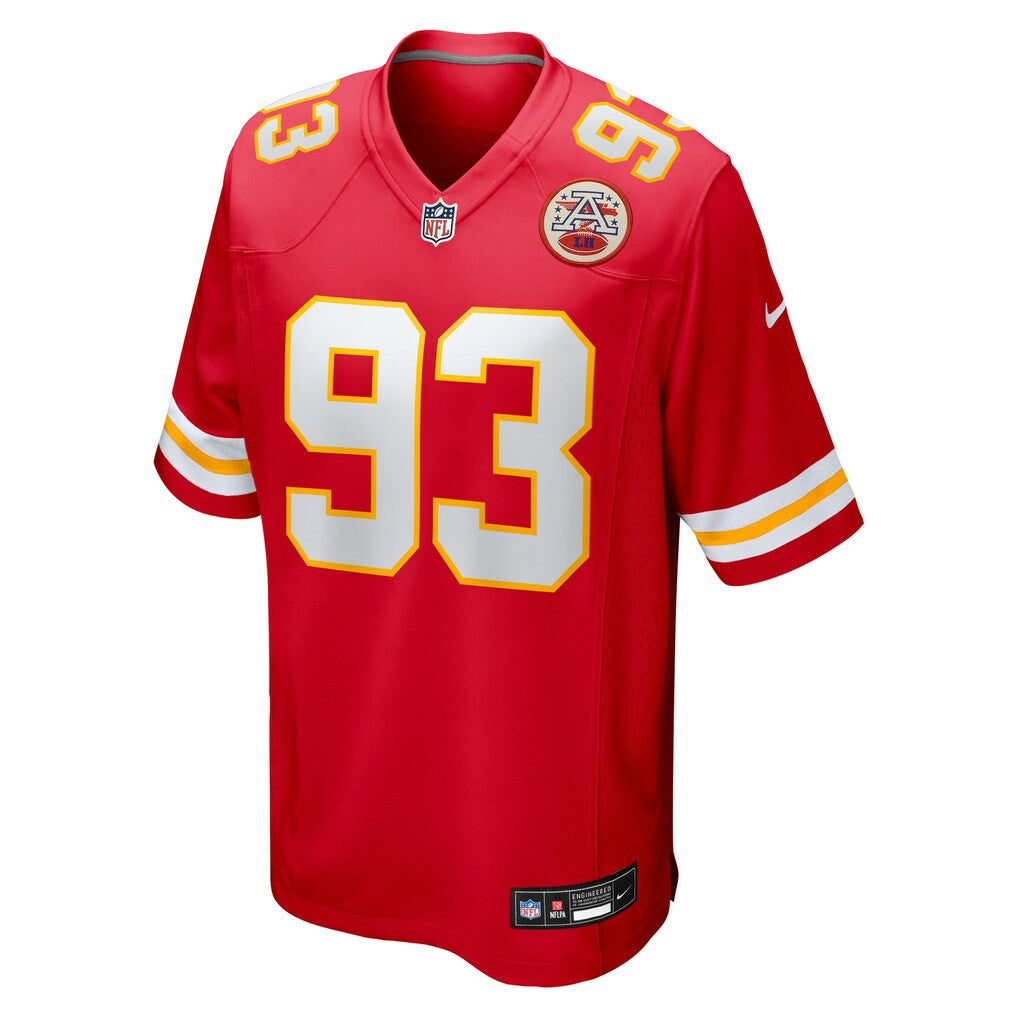 Zacch Pickens  Team Game Jersey - Kansas City Chiefs