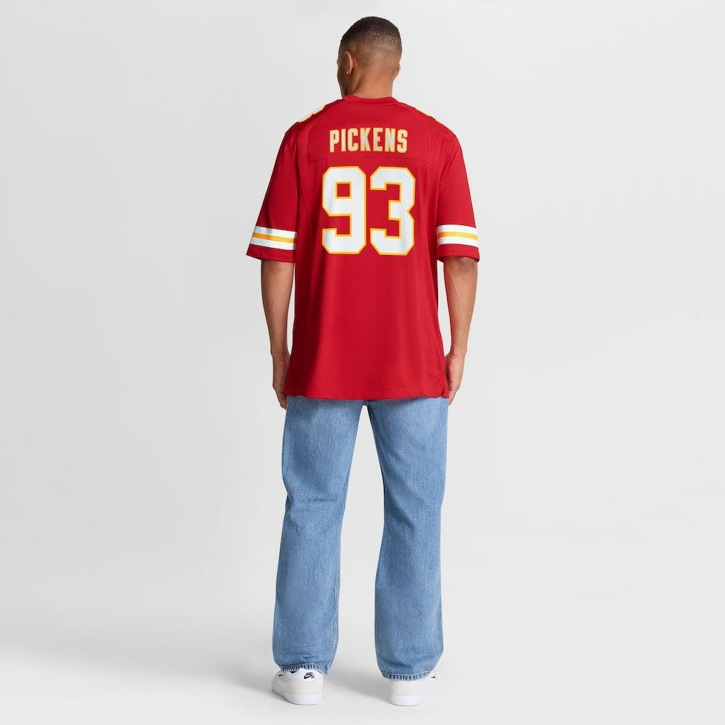 Zacch Pickens  Team Game Jersey - Kansas City Chiefs