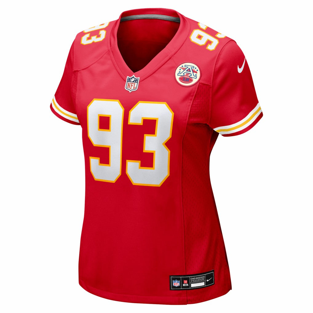 Zacch Pickens  Women's Team Game Jersey - Kansas City Chiefs