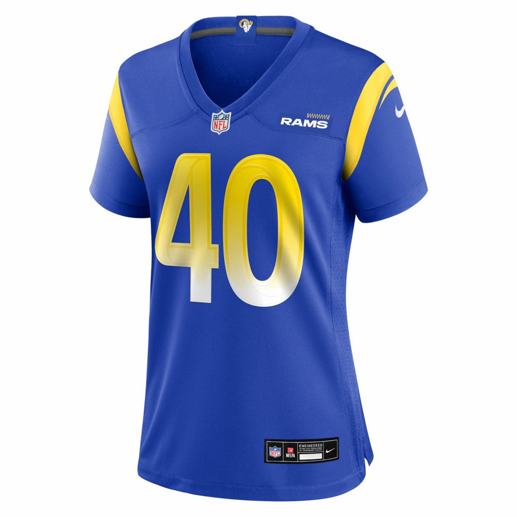 Jesse Luketa  Women's Team Game Jersey - Los Angeles Rams