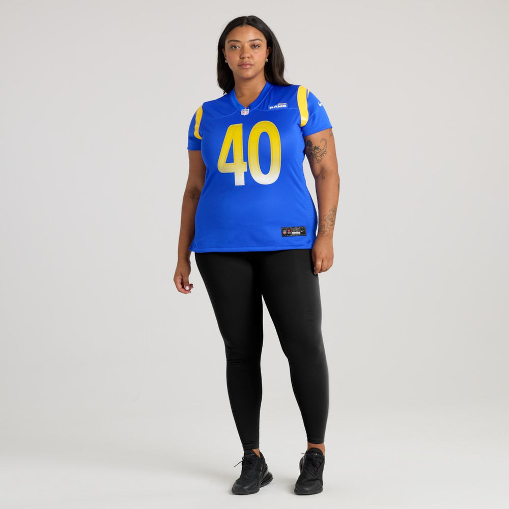 Jesse Luketa  Women's Team Game Jersey - Los Angeles Rams