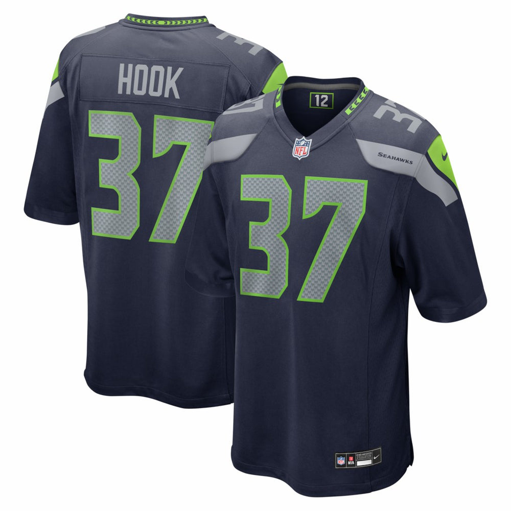 Maxen Hook  Team Game Jersey - Seattle Seahawks