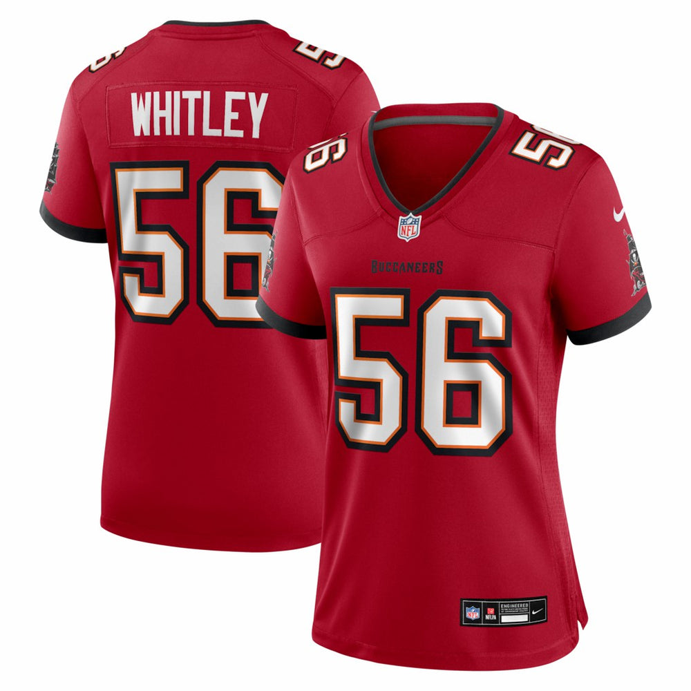 Benton Whitley  Women's Team Game Jersey - Tampa Bay Buccaneers