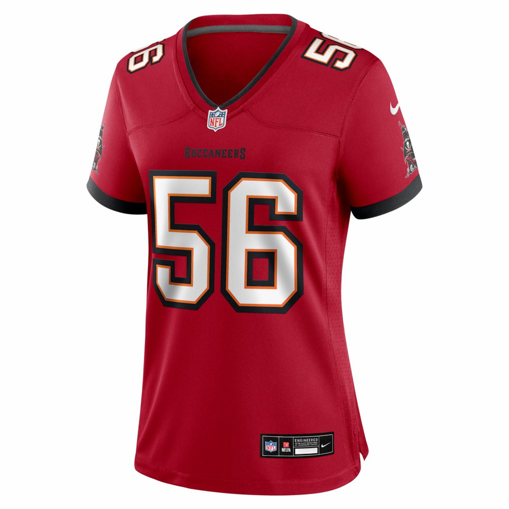 Benton Whitley  Women's Team Game Jersey - Tampa Bay Buccaneers