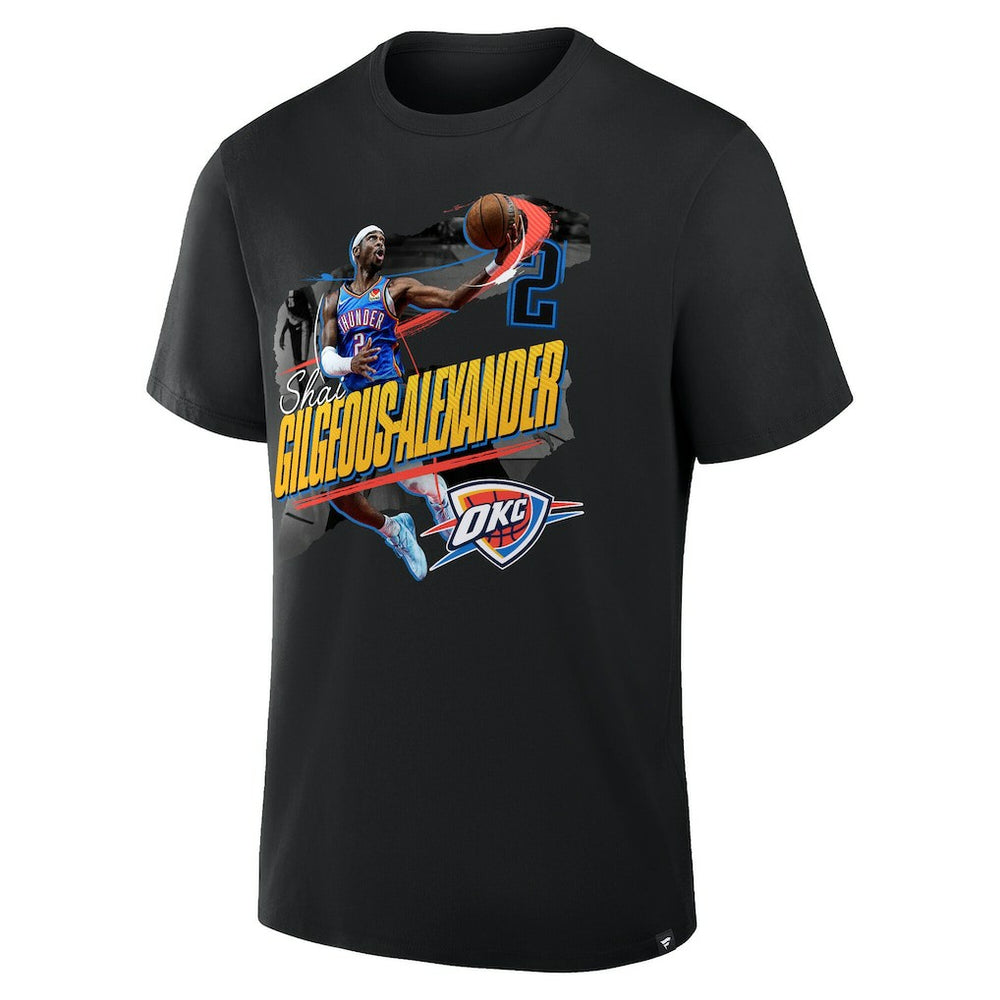 NBA Shai Gilgeous-Alexander Oklahoma City Thunder Start of Season T-Shirt