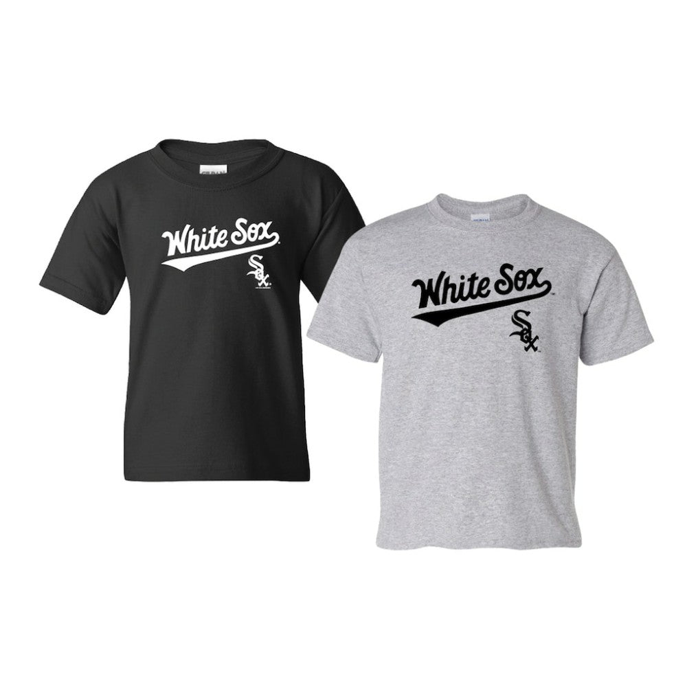 MLB Chicago White Sox Soft as a Grape Youth 2-Pack Logo T-Shirt Set