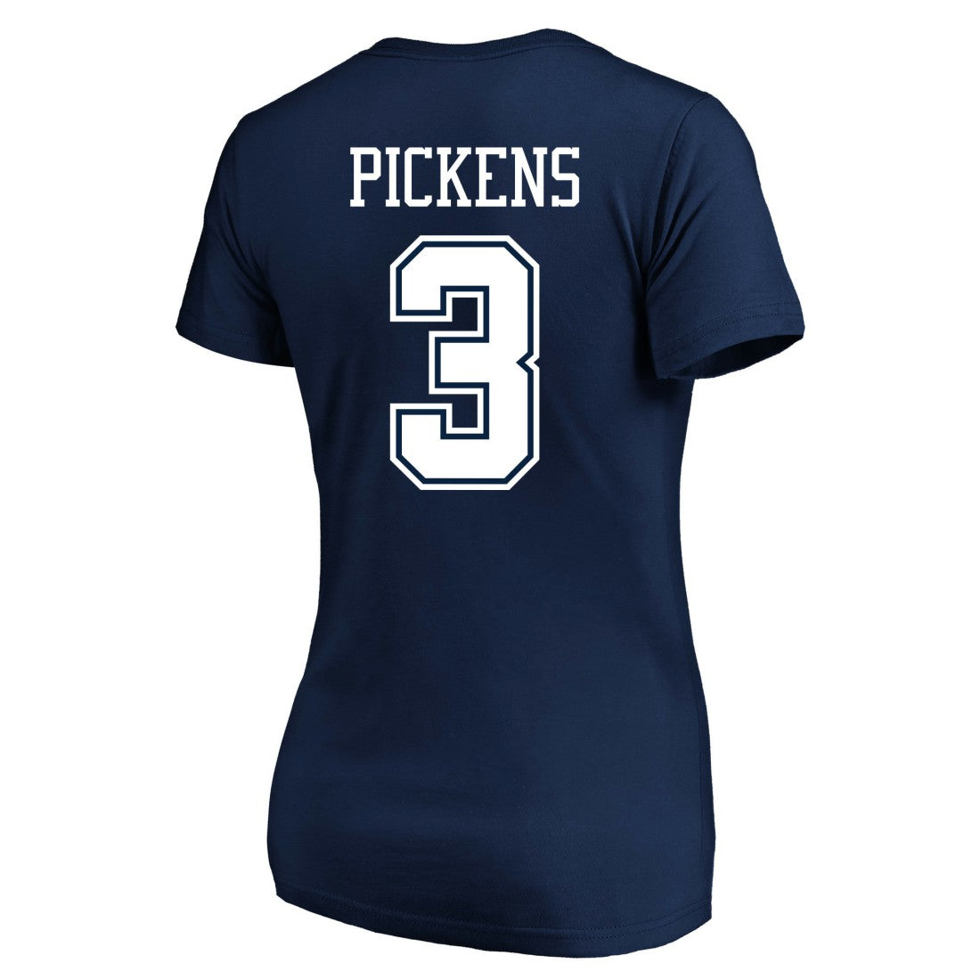 George Pickens  Women's Plus Size Name & Number V-Neck T-Shirt - Dallas Cowboys
