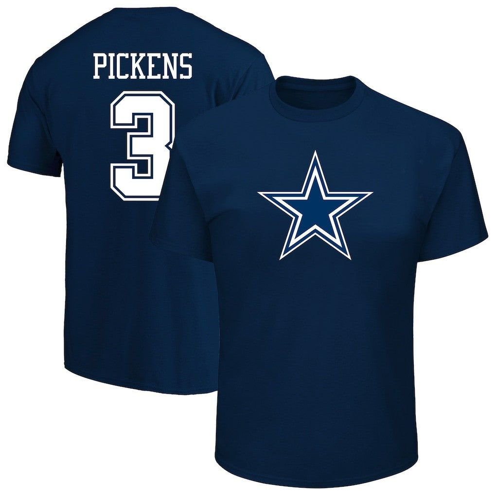 George Pickens  Big & Tall Player Name & Number T-Shirt - Dallas Cowboys
