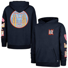 Stoney Clover Lane x '47 Women's Super Bowl LX Patches Foundation Hoodie - New England Patriots