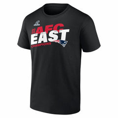 2025 AFC East Division Champions Big & Tall Conquer T-Shirt - New England Patriots