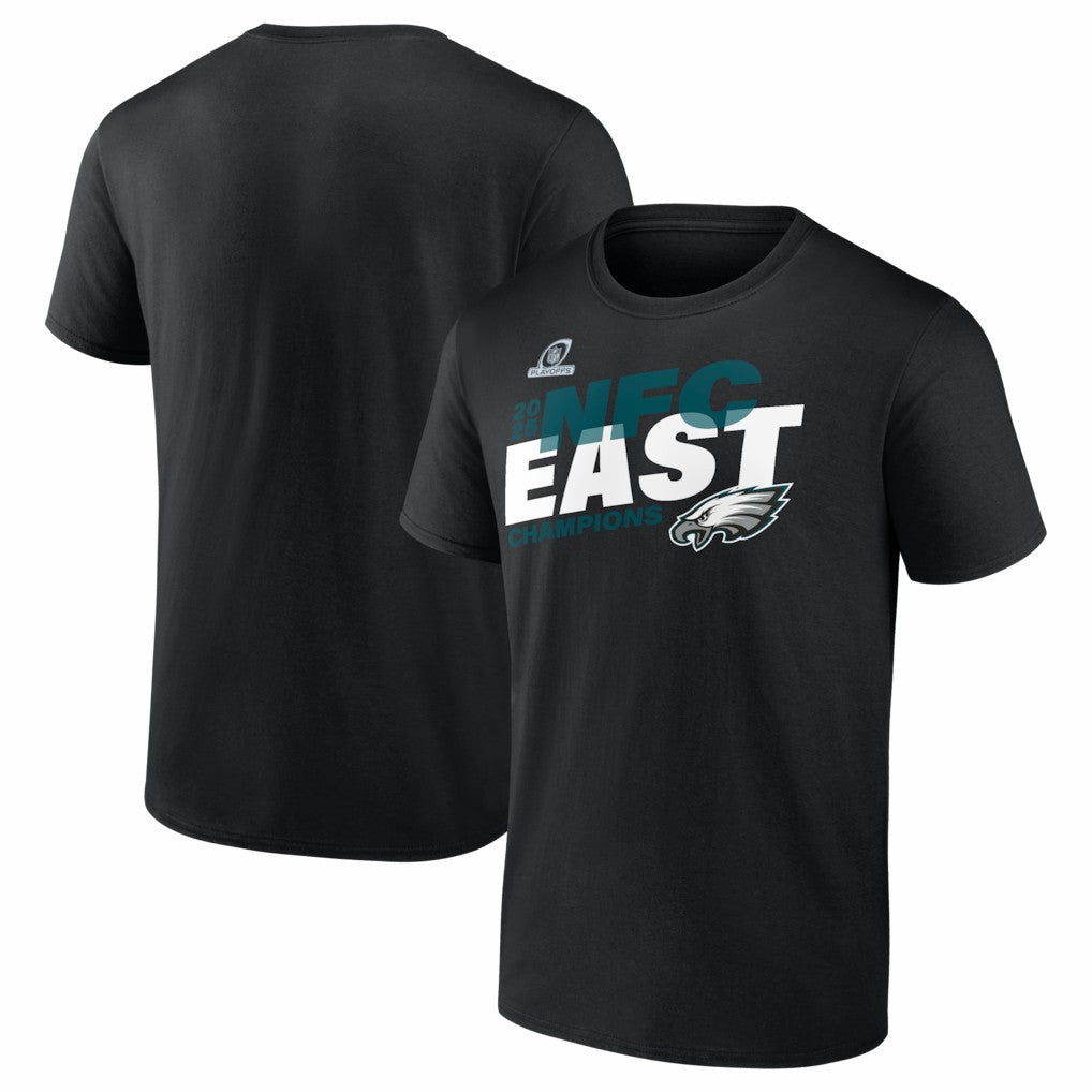 2025 NFC East Division Champions Big & Tall Conquer T-Shirt - Philadelphia Eagles