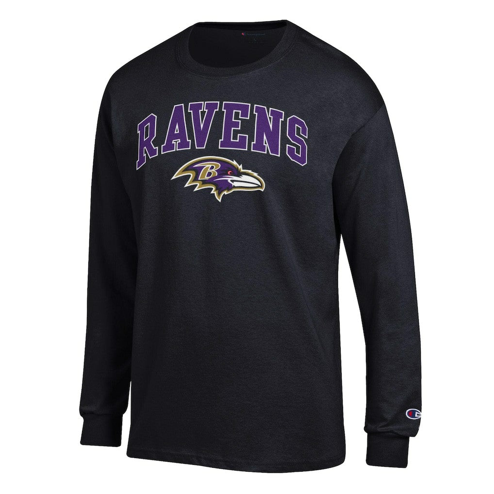 Arch Over Logo Long Sleeve T-Shirt - Baltimore Ravens