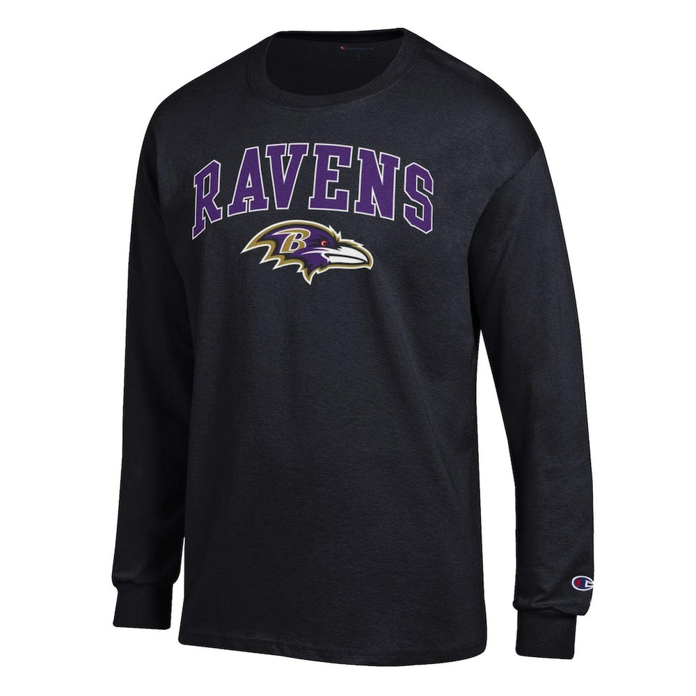 Arch Over Logo Long Sleeve T-Shirt - Baltimore Ravens
