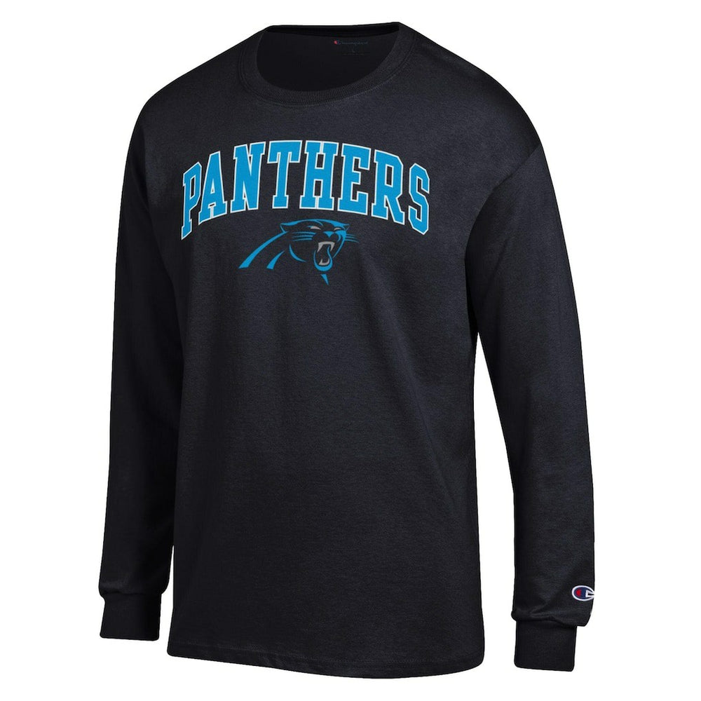 Arch Over Logo Long Sleeve T-Shirt - Carolina Panthers