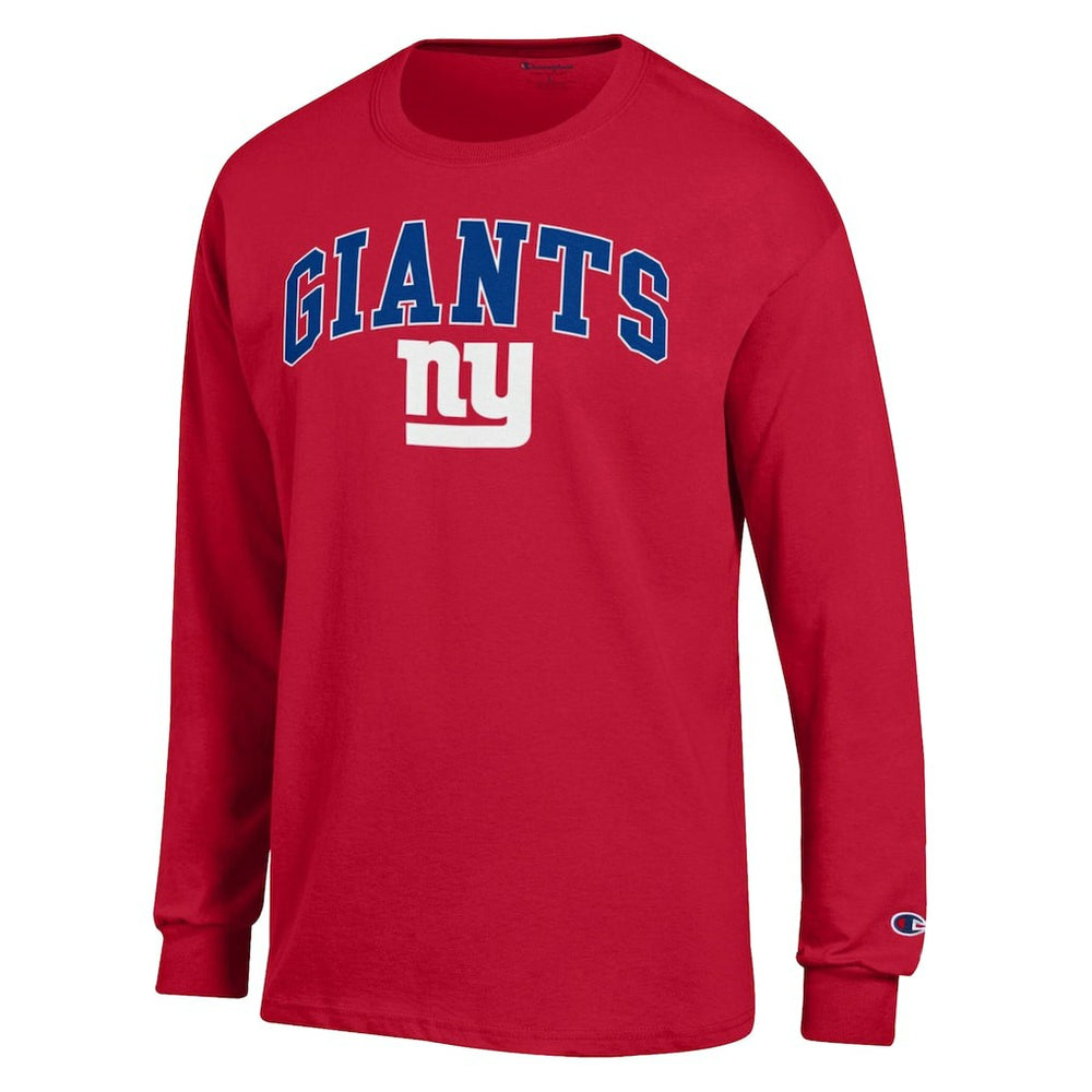 Arch Over Logo Long Sleeve T-Shirt - New York Giants