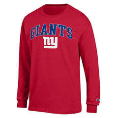 Arch Over Logo Long Sleeve T-Shirt - New York Giants