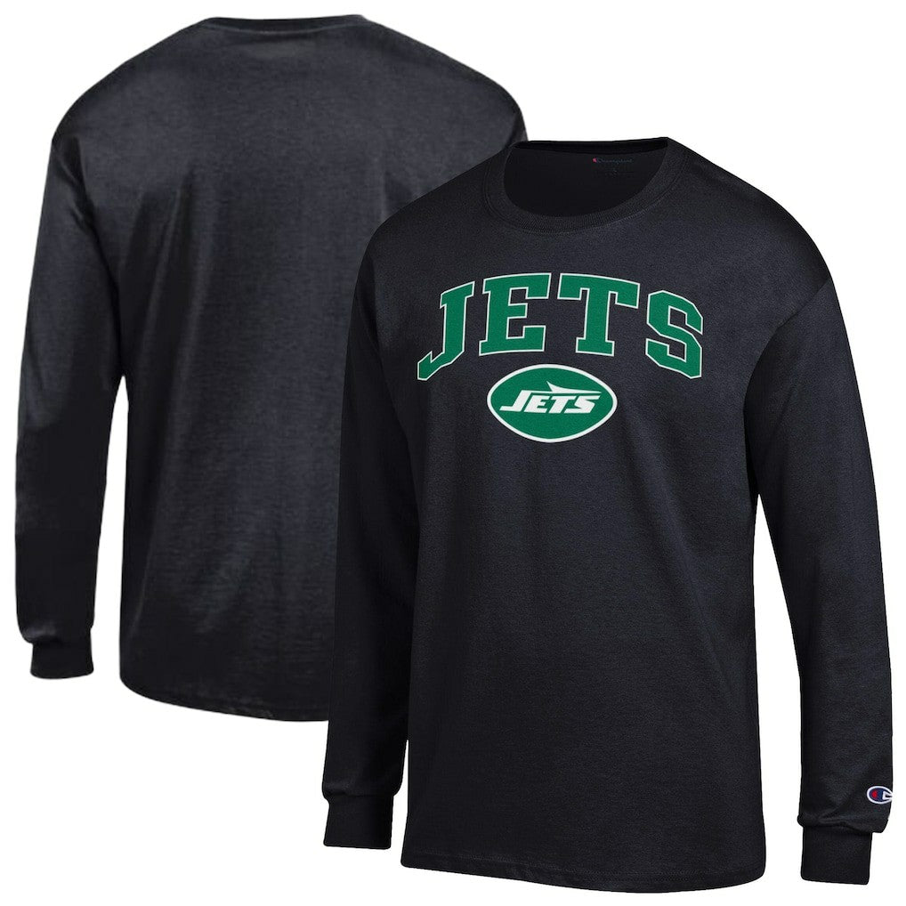 Arch Over Logo Long Sleeve T-Shirt - New York Jets