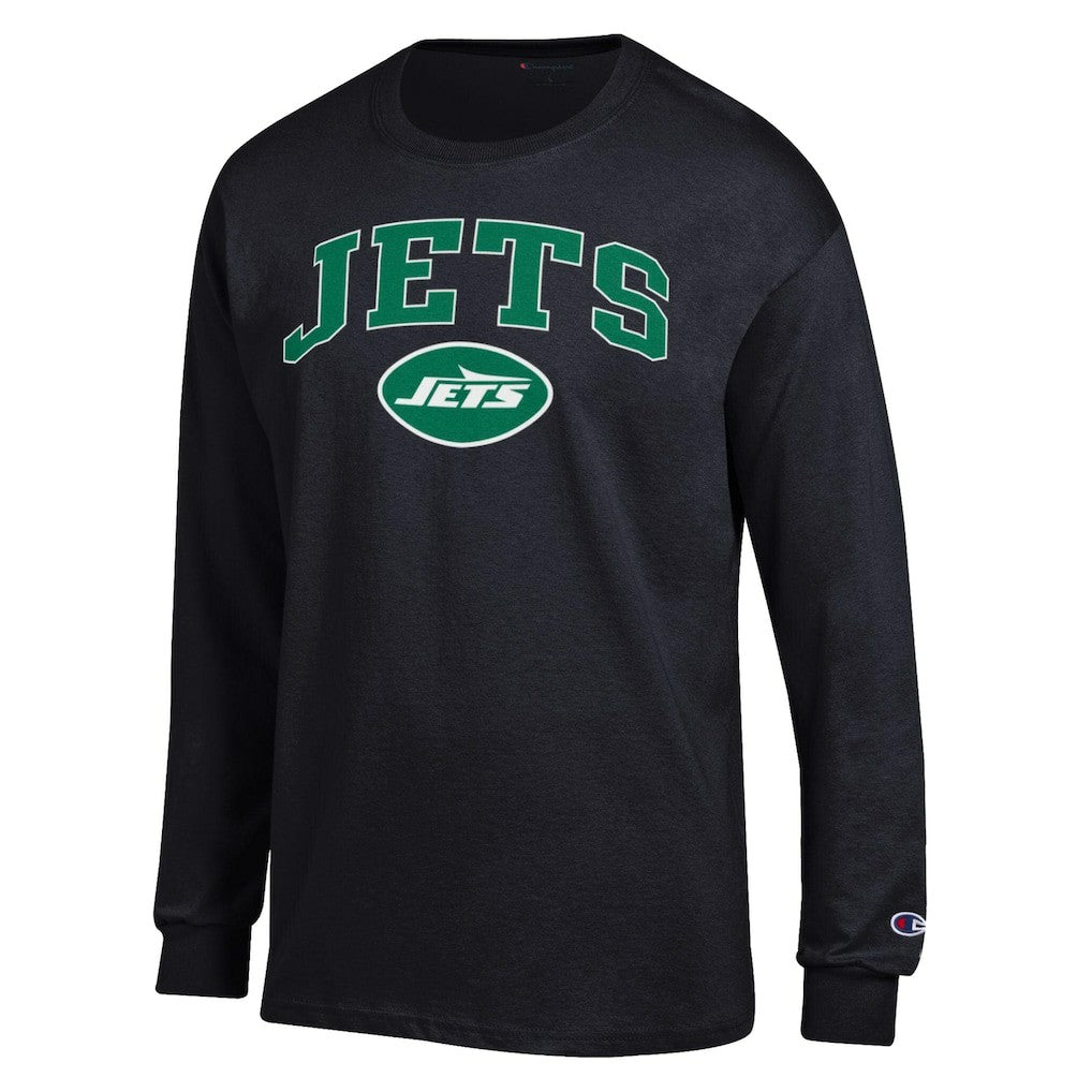 Arch Over Logo Long Sleeve T-Shirt - New York Jets