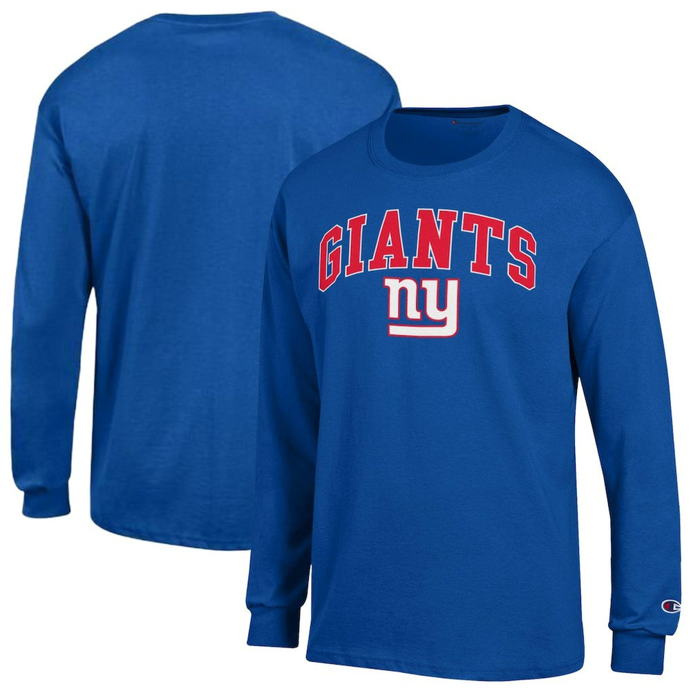 Arch Over Logo Long Sleeve T-Shirt - New York Giants