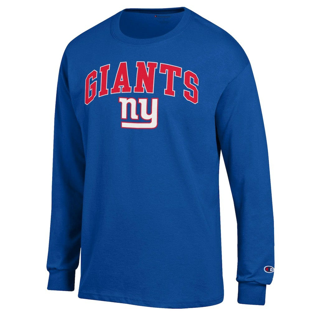 Arch Over Logo Long Sleeve T-Shirt - New York Giants