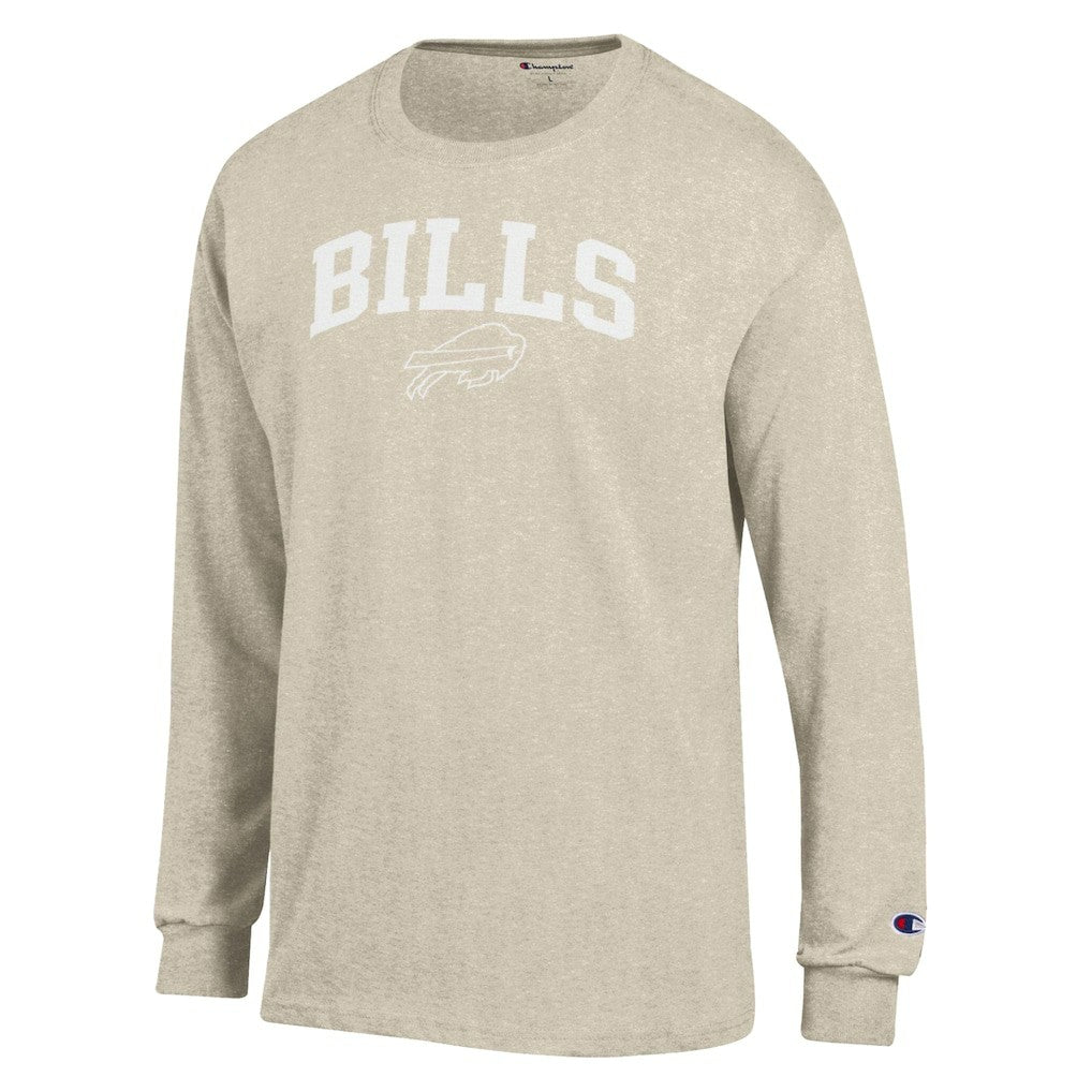 White Ink Jersey Long Sleeve T-Shirt - Buffalo Bills